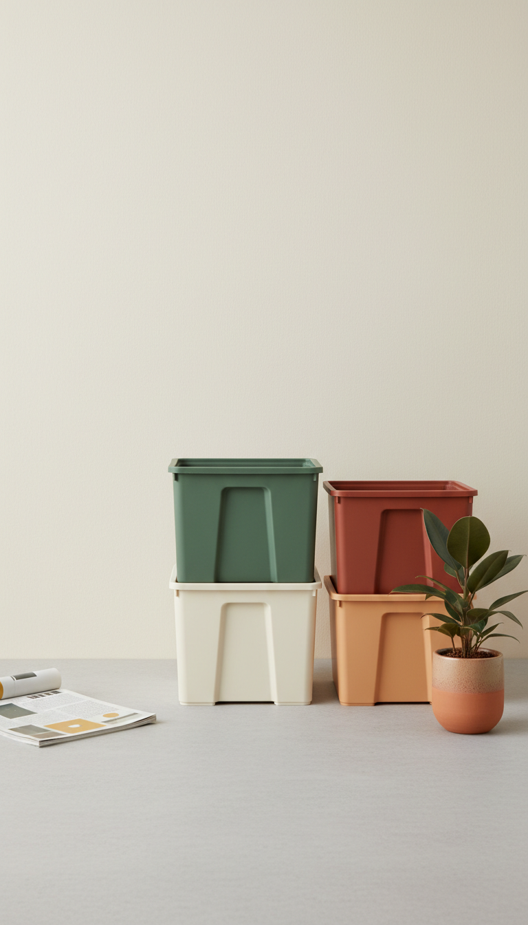 Modular Stacking Storage Bin
