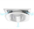 Ventner - A Magnetic Ceiling Deflector (White)